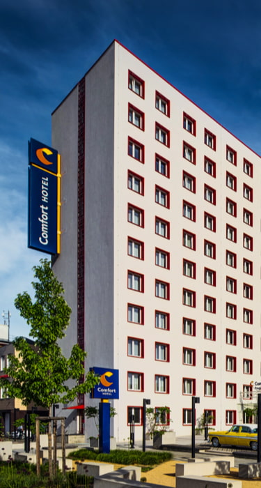 'Comfort Hotel Prague City East je moderní a pohodlný hotel situovaný v klidné části Prahy.'